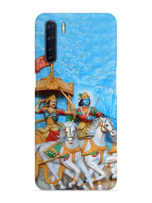 Hyderabad India March 19 Wall Art Snap Case for Oppo F15 Zapvi