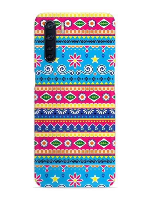 Indian Seamless Snap Case for Oppo F15 Zapvi