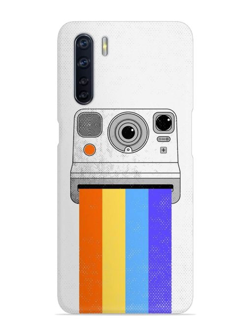 Retro Camera Art Snap Case for Oppo F15