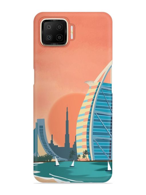 Dubai Architectural Scenery Snap Case for Oppo F17 Zapvi