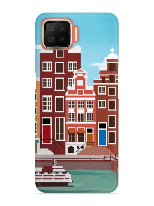 Scenery Architecture Amsterdam Landscape Snap Case for Oppo F17 Zapvi