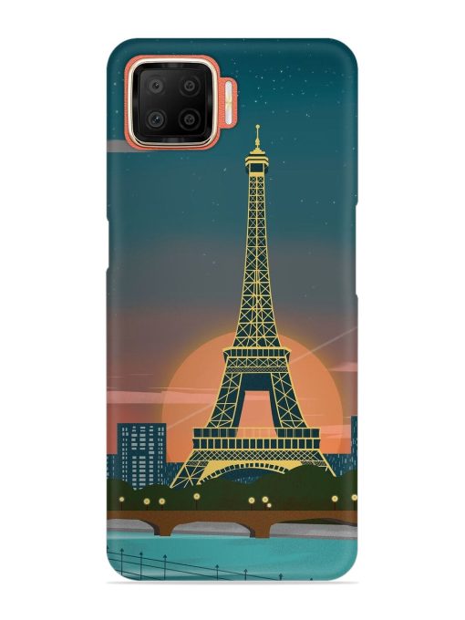 Scenery Architecture France Paris Snap Case for Oppo F17 Zapvi