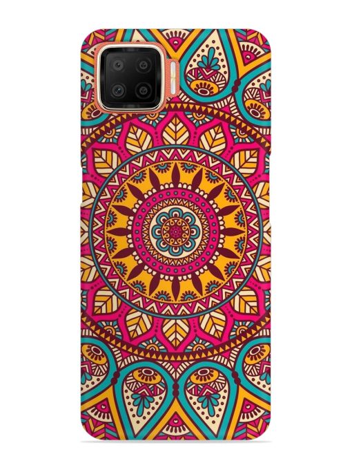 Mandala Joy Snap Case for Oppo F17 Zapvi