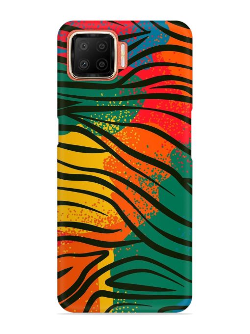 Bright Colorful Snap Case for Oppo F17 Zapvi