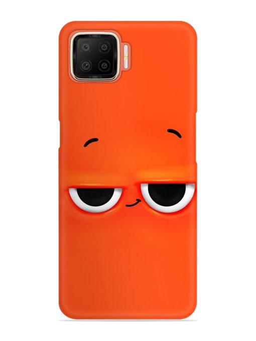 Smiley Face Snap Case for Oppo F17 Zapvi