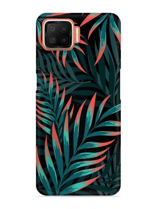 Green Leaf Art Snap Case for Oppo F17