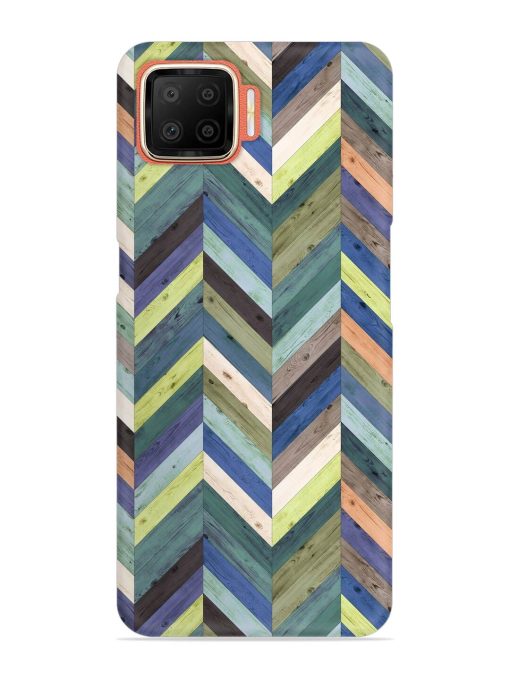 Chevron Random Color Snap Case for Oppo F17