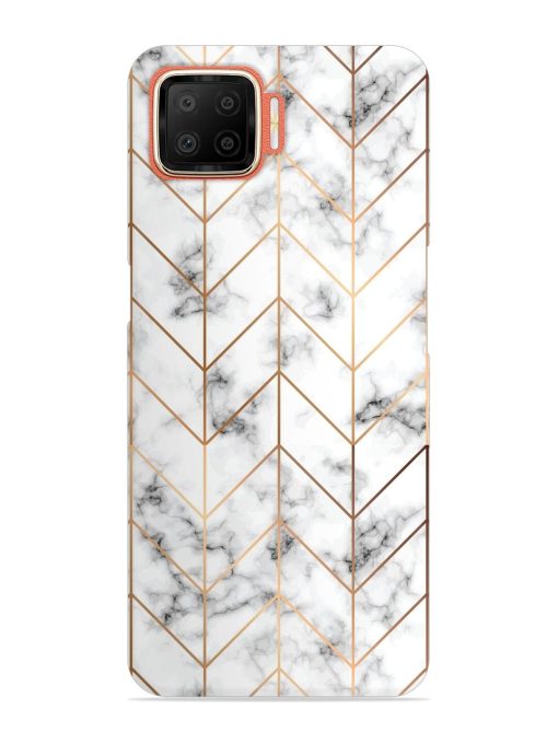 Vector Marble Texture Snap Case for Oppo F17 Zapvi