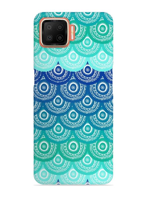 Ethnic Seamless Pattern Snap Case for Oppo F17 Zapvi