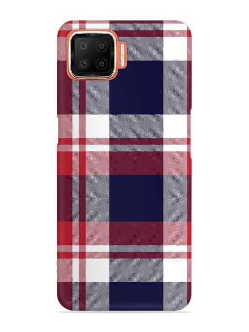 Classic Plaid Tartan Snap Case for Oppo F17