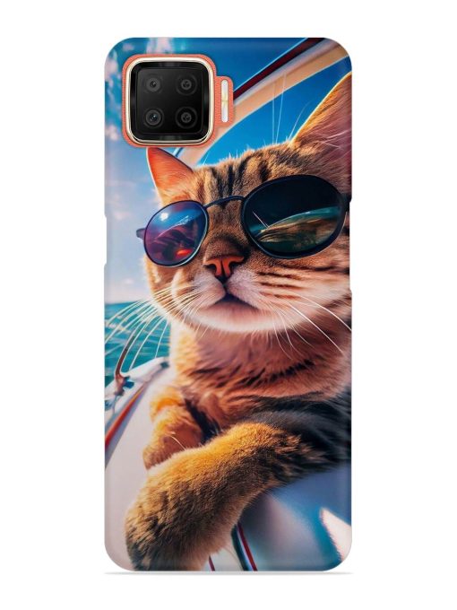 Cat In Style Snap Case for Oppo F17