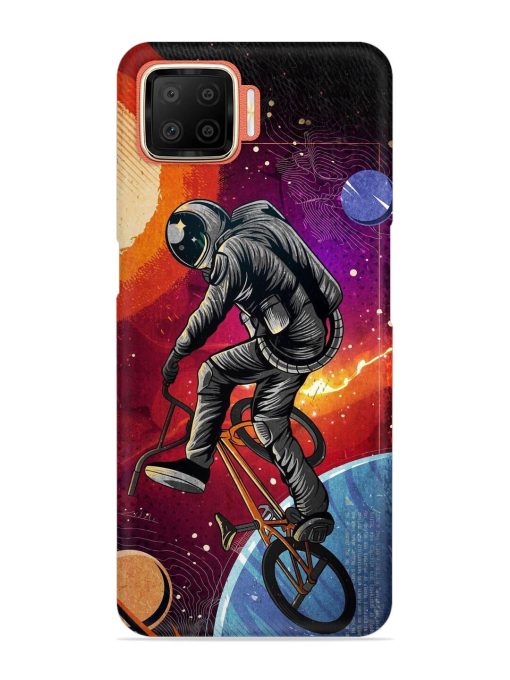 Super Eclipse Bmx Bike Snap Case for Oppo F17 Zapvi