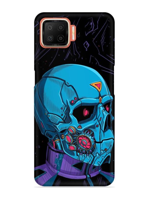 Skull Robo Vector Snap Case for Oppo F17