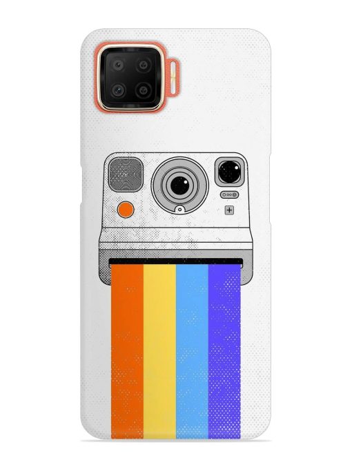 Retro Camera Art Snap Case for Oppo F17 Zapvi