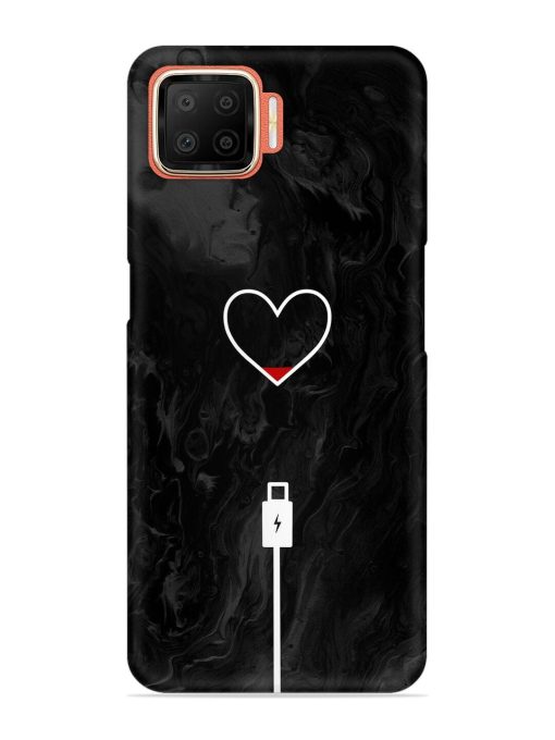 Heart Charging Vector Snap Case for Oppo F17