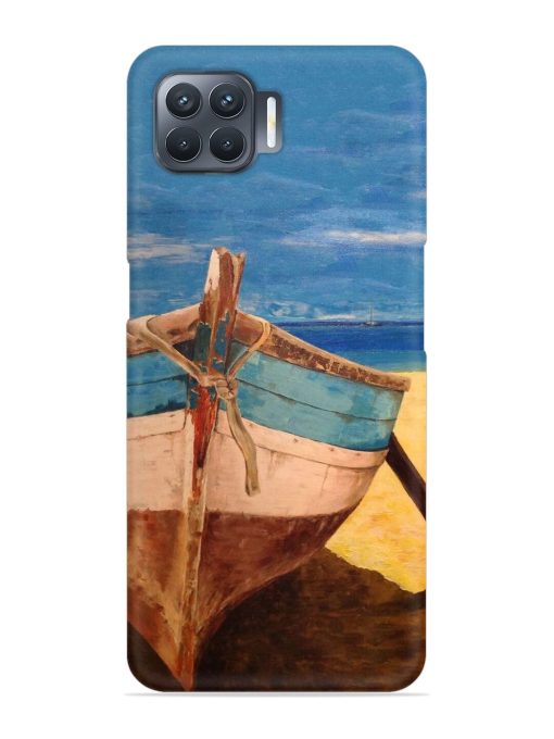 Canvas Painting Snap Case for Oppo F17 Pro