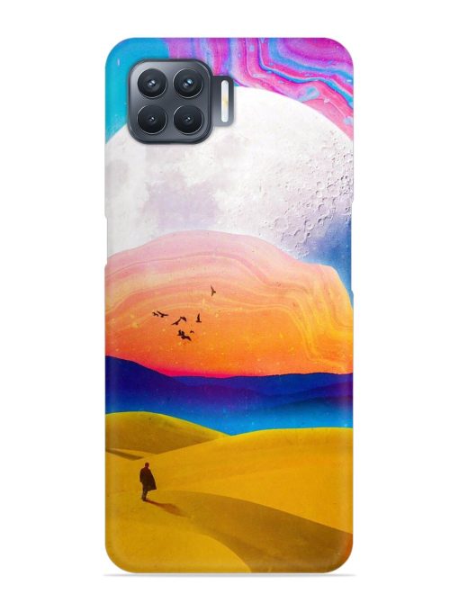 Sandy Desert Snap Case for Oppo F17 Pro