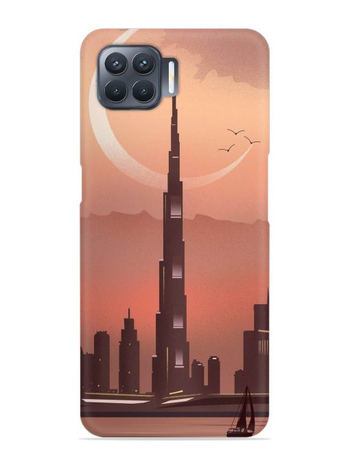 Landmark Burj Khalifa Snap Case for Oppo F17 Pro