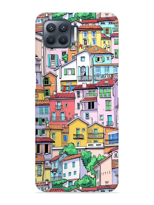 Europe Old Town Snap Case for Oppo F17 Pro