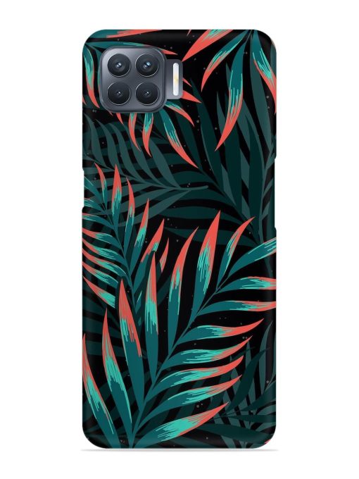 Green Leaf Art Snap Case for Oppo F17 Pro Zapvi