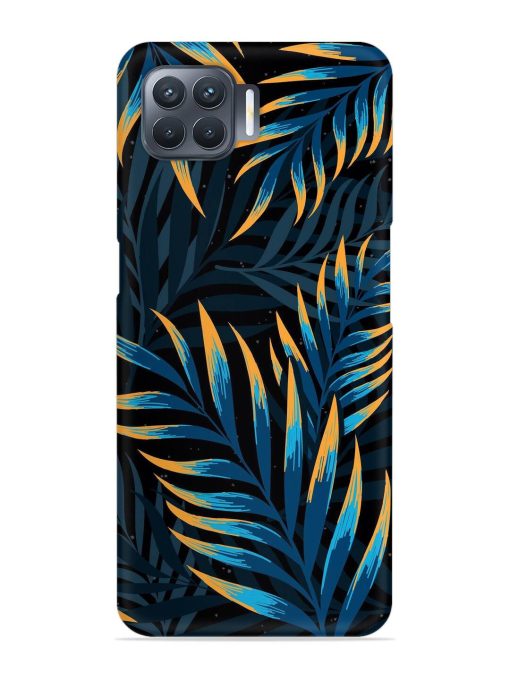 Abstract Leaf Art Snap Case for Oppo F17 Pro Zapvi