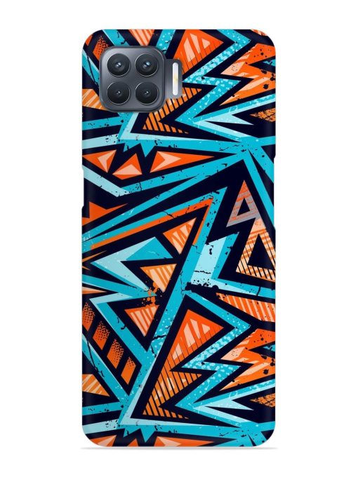 Abstract Seamless Grunge Snap Case for Oppo F17 Pro Zapvi