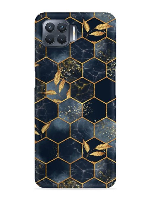 Marble Hexagon Seamless Snap Case for Oppo F17 Pro Zapvi