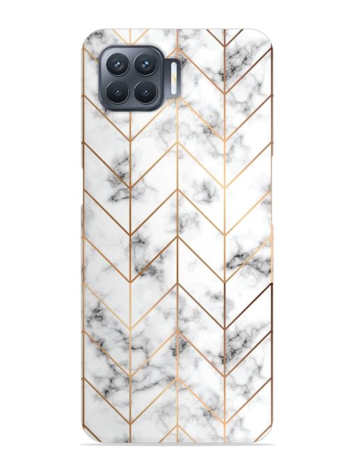 Vector Marble Texture Snap Case for Oppo F17 Pro