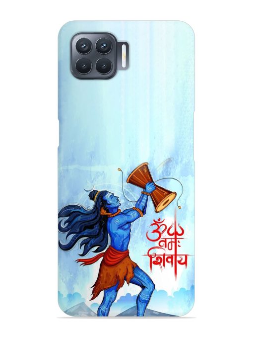 Illustration Lord Shiva Snap Case for Oppo F17 Pro