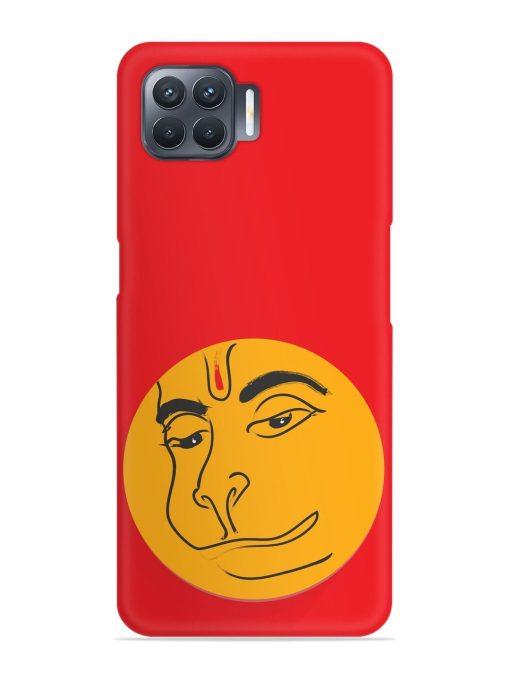 Lord Hanuman Vector Snap Case for Oppo F17 Pro