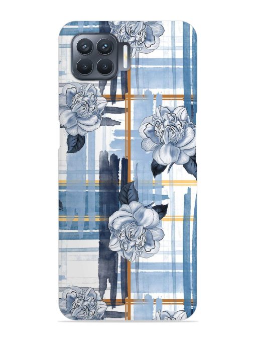 Watercolor Pattern Rose Snap Case for Oppo F17 Pro