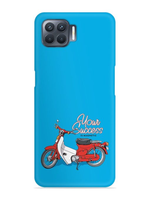 Motorcycles Image Vector Snap Case for Oppo F17 Pro