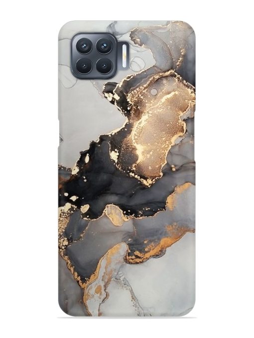 Luxury Abstract Fluid Snap Case for Oppo F17 Pro Zapvi