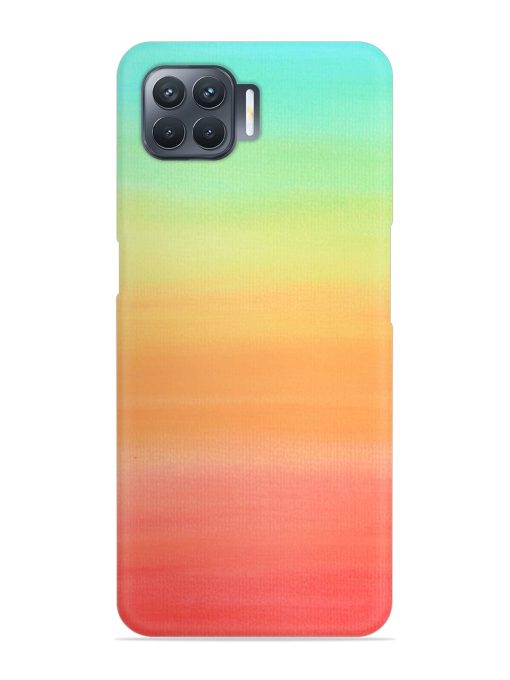 Background Sky Watercolor Snap Case for Oppo F17 Pro Zapvi