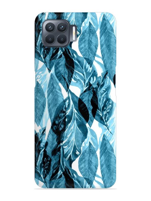 Leaves Pattern Jungle Snap Case for Oppo F17 Pro Zapvi