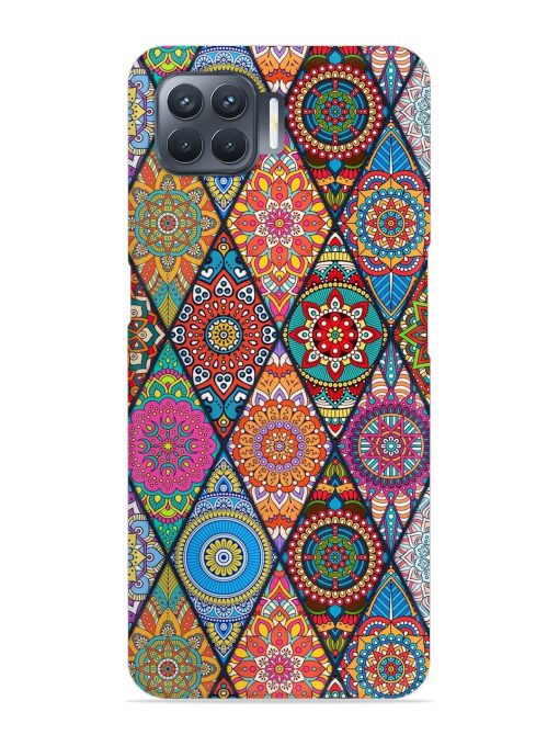 Seamless Tile Pattern Snap Case for Oppo F17 Pro Zapvi