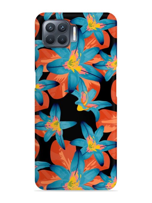 Philippine Flowers Seamless Snap Case for Oppo F17 Pro