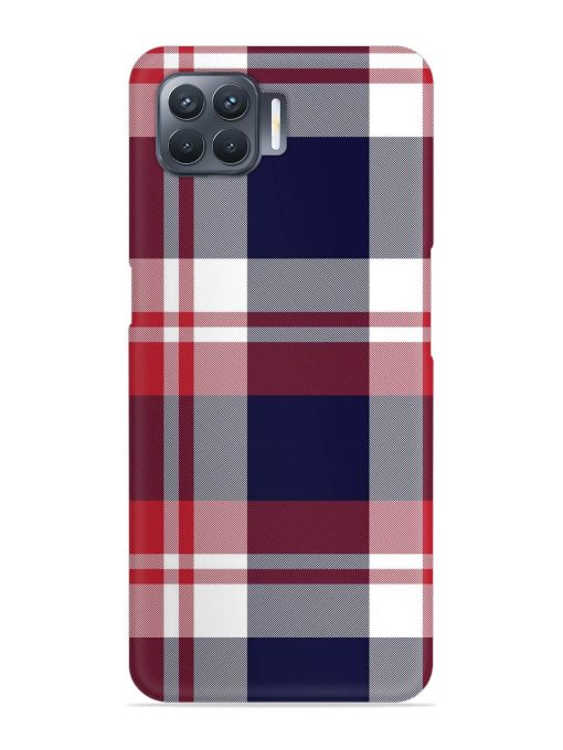 Classic Plaid Tartan Snap Case for Oppo F17 Pro