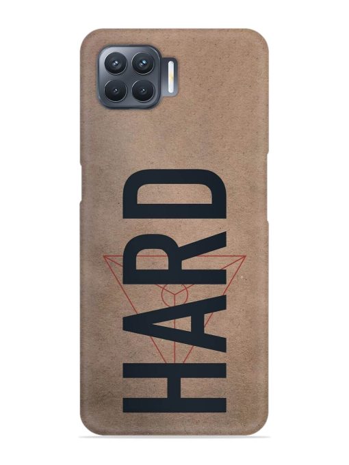 Hard Typo Snap Case for Oppo F17 Pro