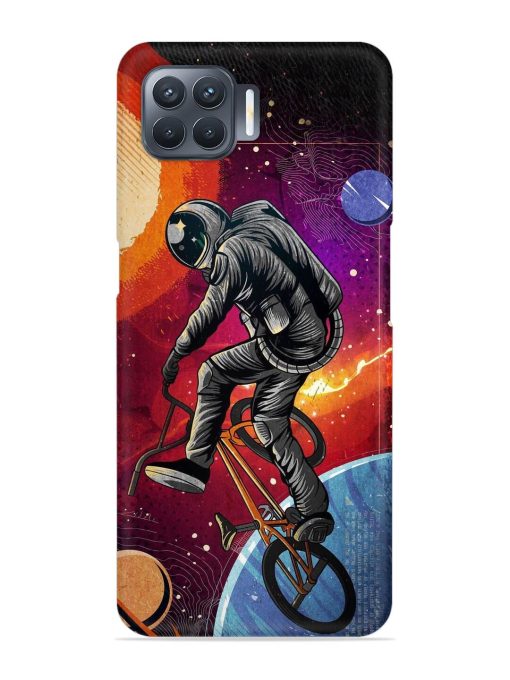 Super Eclipse Bmx Bike Snap Case for Oppo F17 Pro