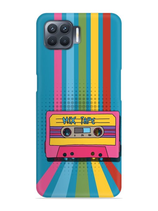 Mix Tape Vactor Snap Case for Oppo F17 Pro Zapvi