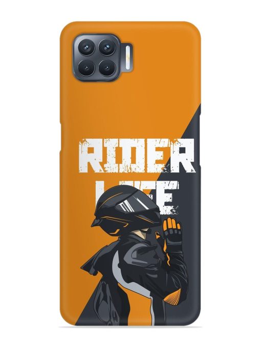 Rider Life Snap Case for Oppo F17 Pro Zapvi