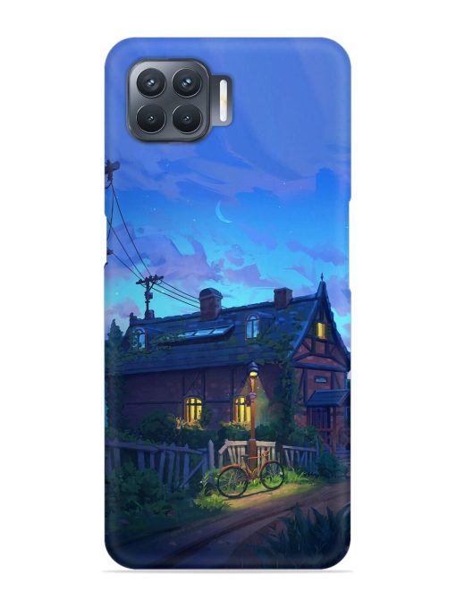 Beautiful Village House Snap Case for Oppo F17 Pro Zapvi