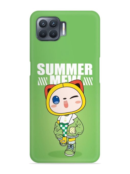 Summer Mew Snap Case for Oppo F17 Pro