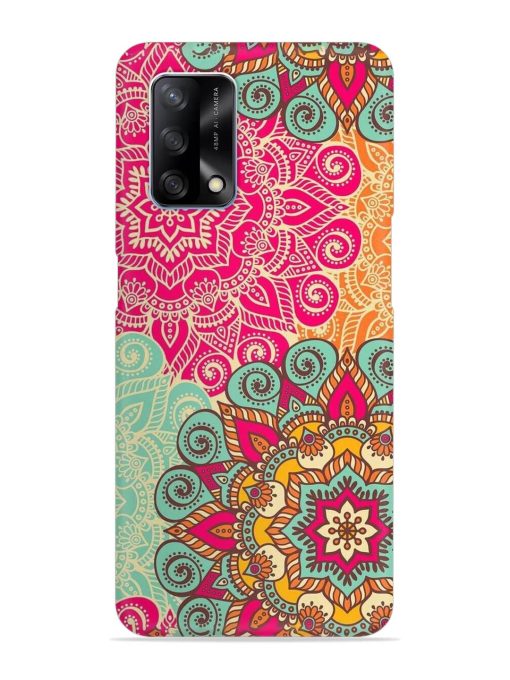 Mandala Seamless Snap Case for Oppo F19