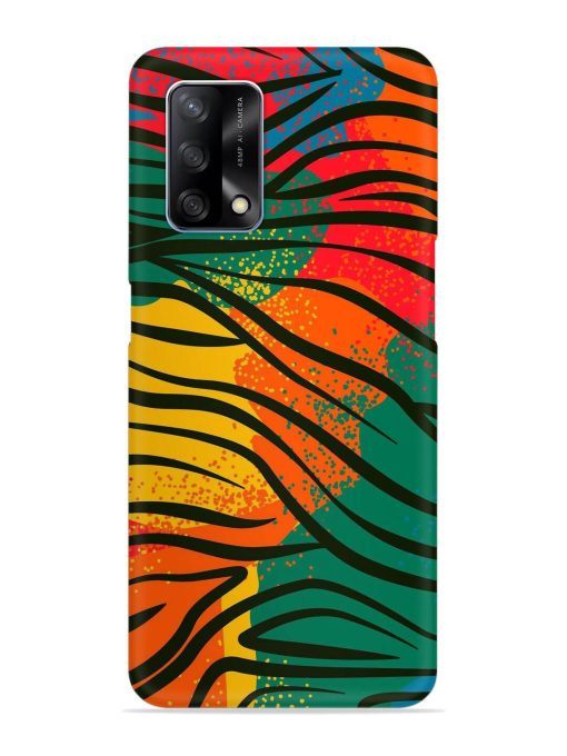 Bright Colorful Snap Case for Oppo F19 Zapvi