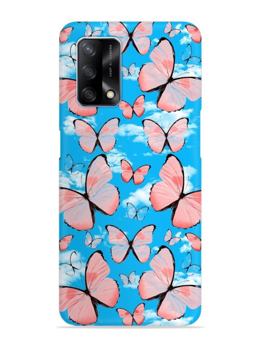 Seamless Pattern Tropical Snap Case for Oppo F19 Zapvi