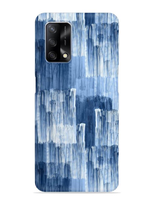 Abstract Pattern Stripes Snap Case for Oppo F19 Zapvi