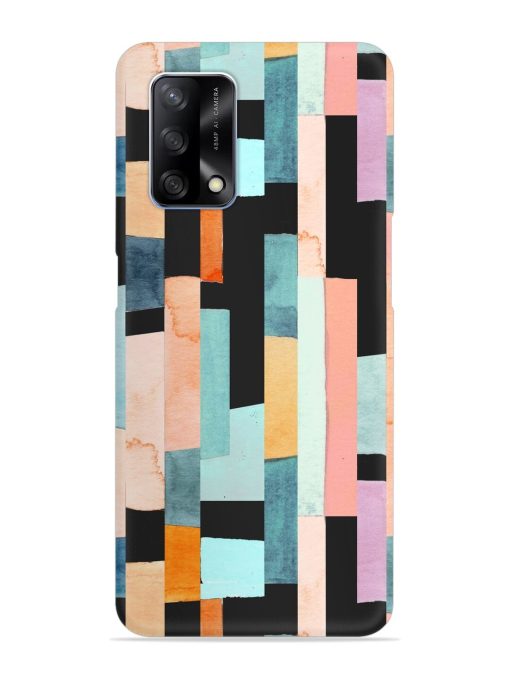 Geometric Seamless Pattern Snap Case for Oppo F19 Zapvi