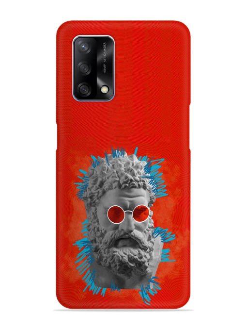 Contemporary Art Concept Snap Case for Oppo F19 Zapvi